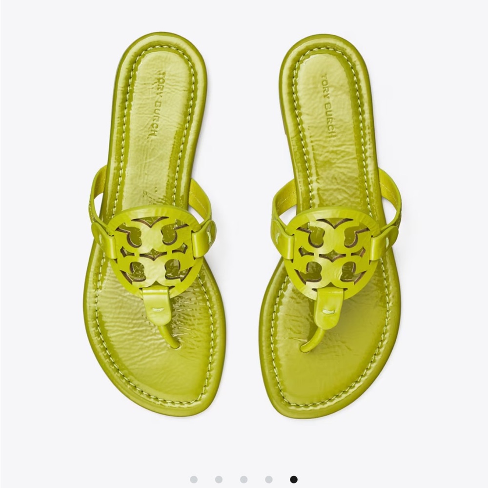Tory Burch Lime Green Sandals